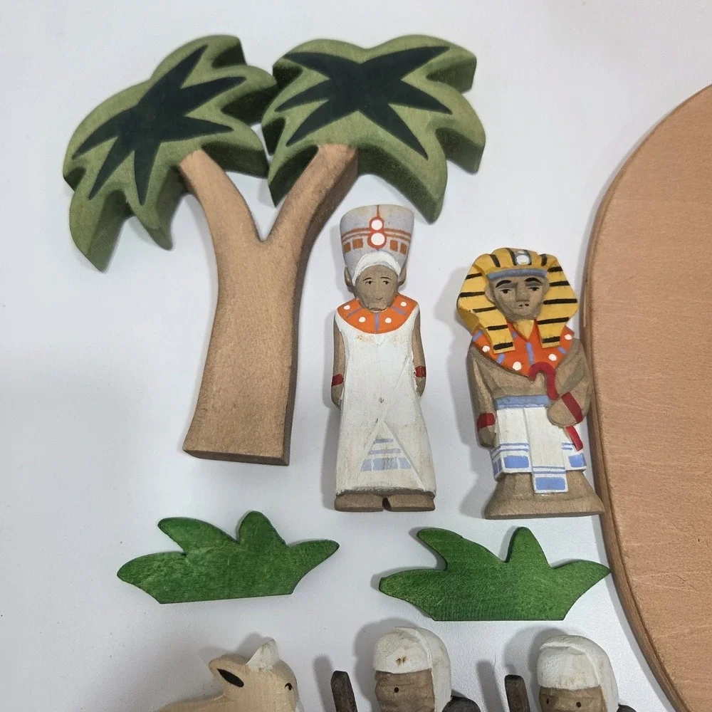 Vintage Woodland Fantasies Ancient Egypt set Egyptian Pyramid (Incomplete)